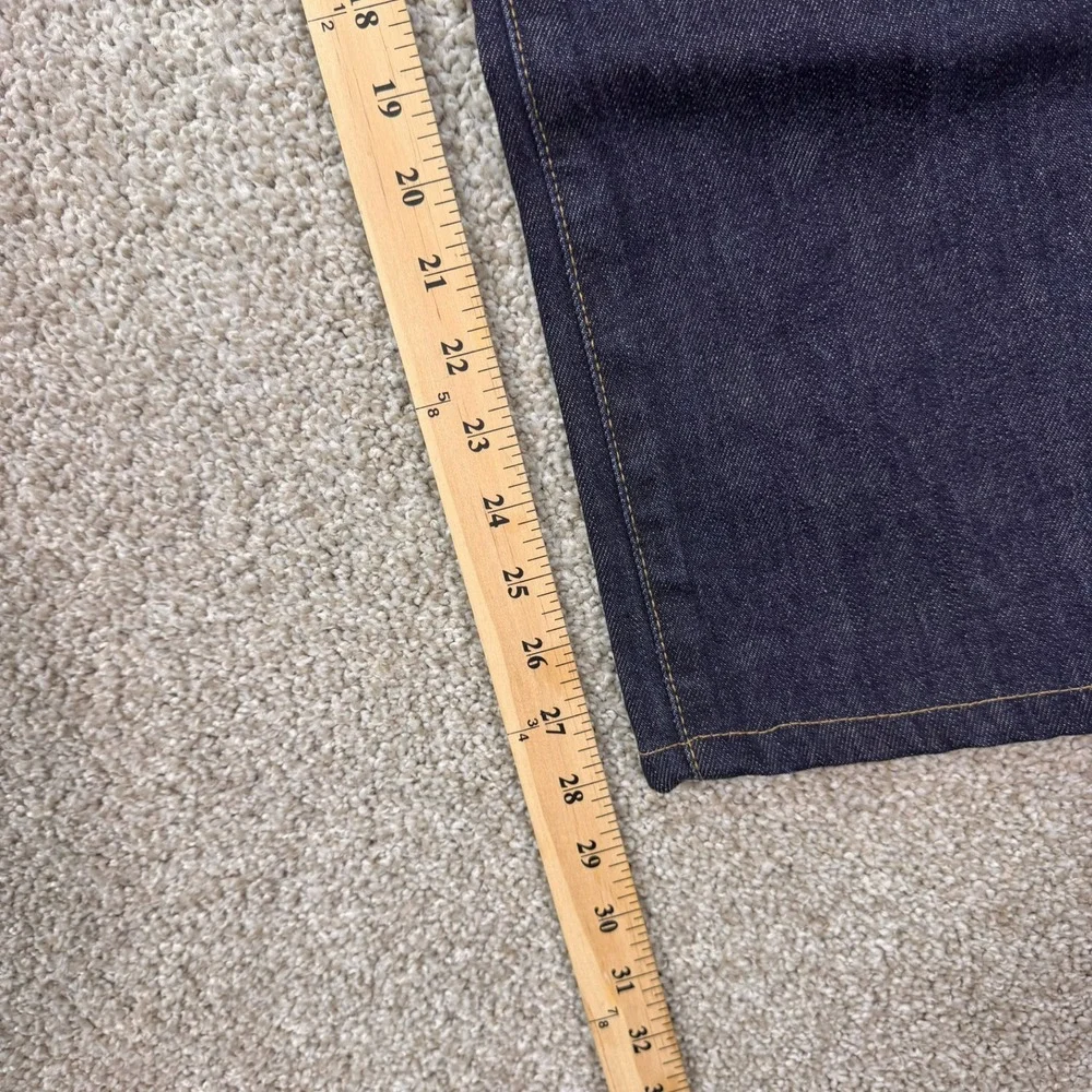 Polo Ralph Lauren Jeans Mens 33/30 Straight Leg Dark Indigo Blue Denim EUC